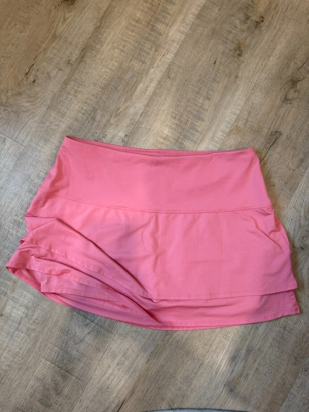 Lucky in Love Pink Ruffle Tennis Skort – Size XL / 16
